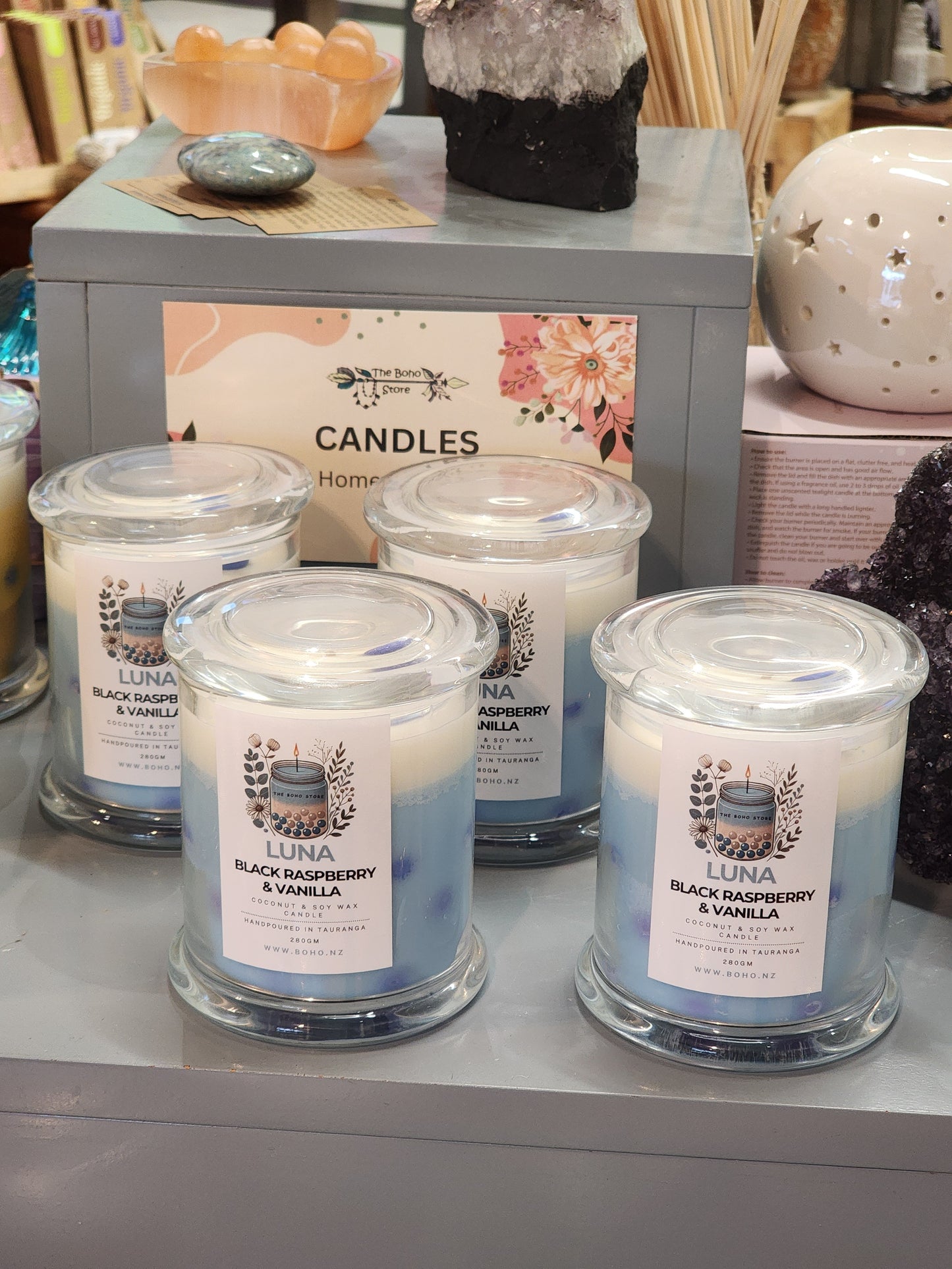 Boho Boba Candle - Luna
