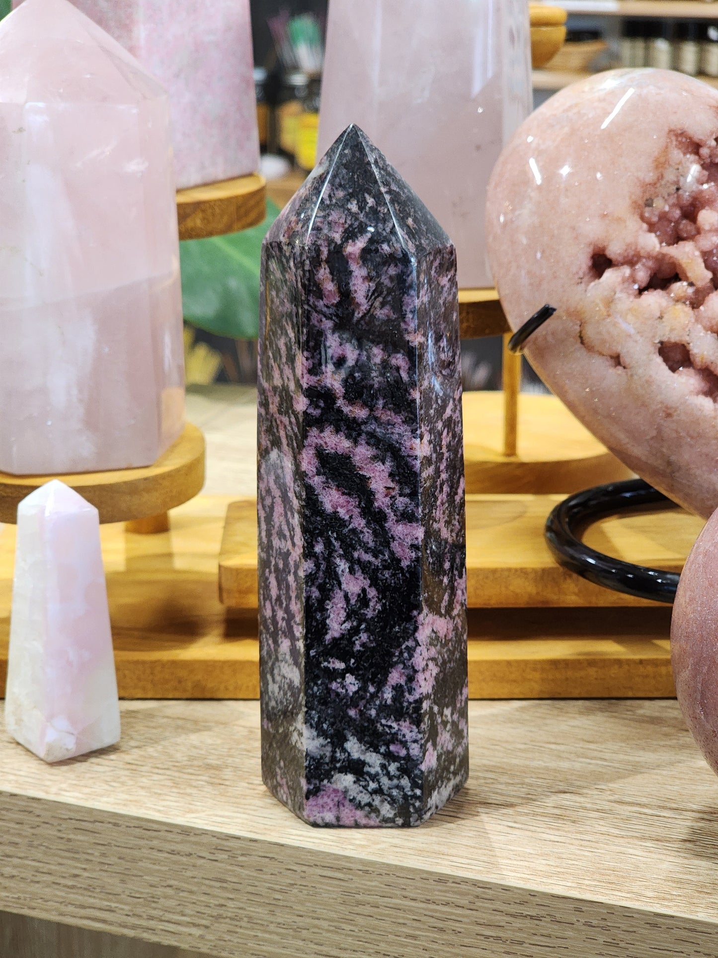 Rhodonite Tower