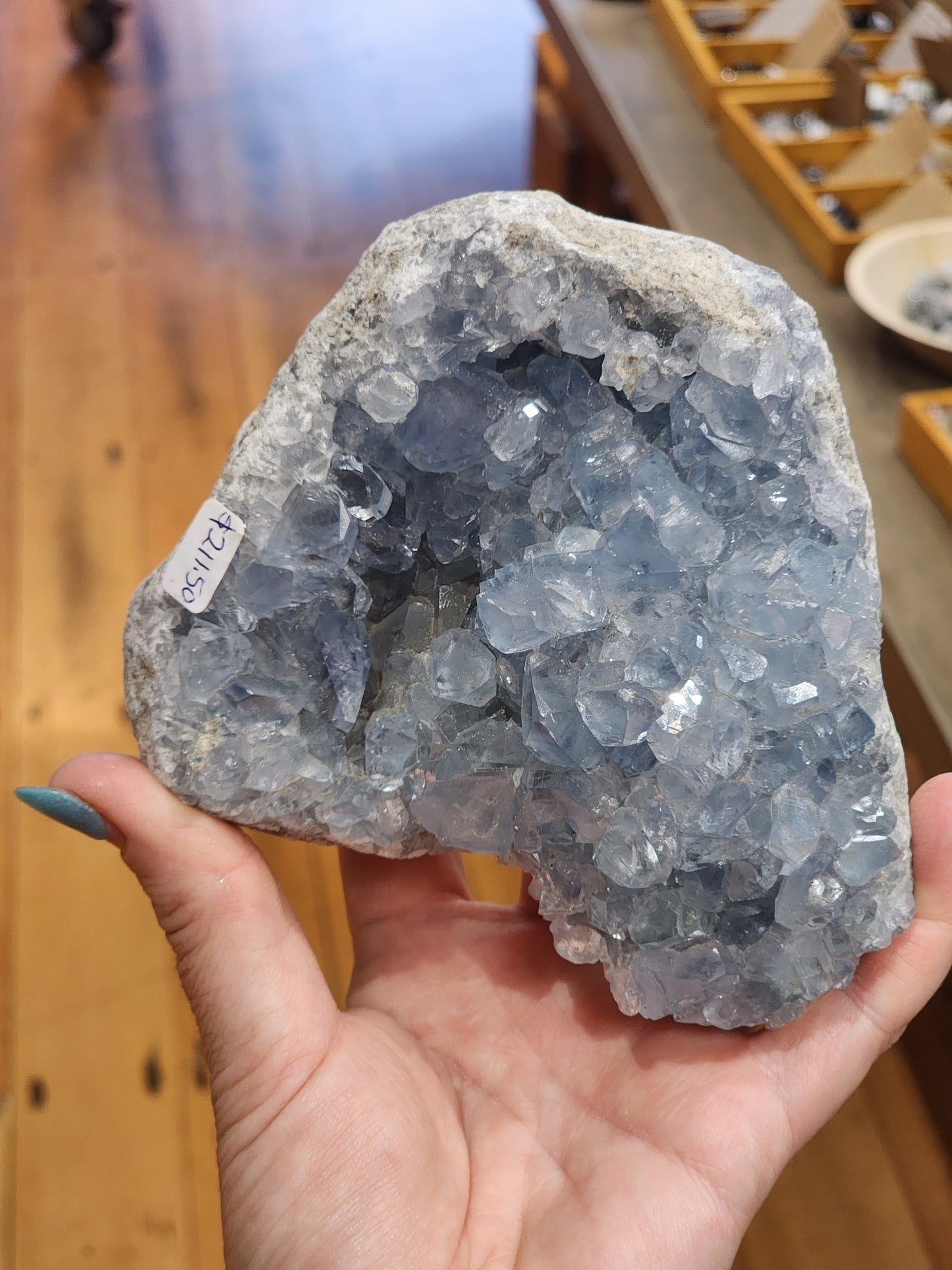 Celestite Cluster