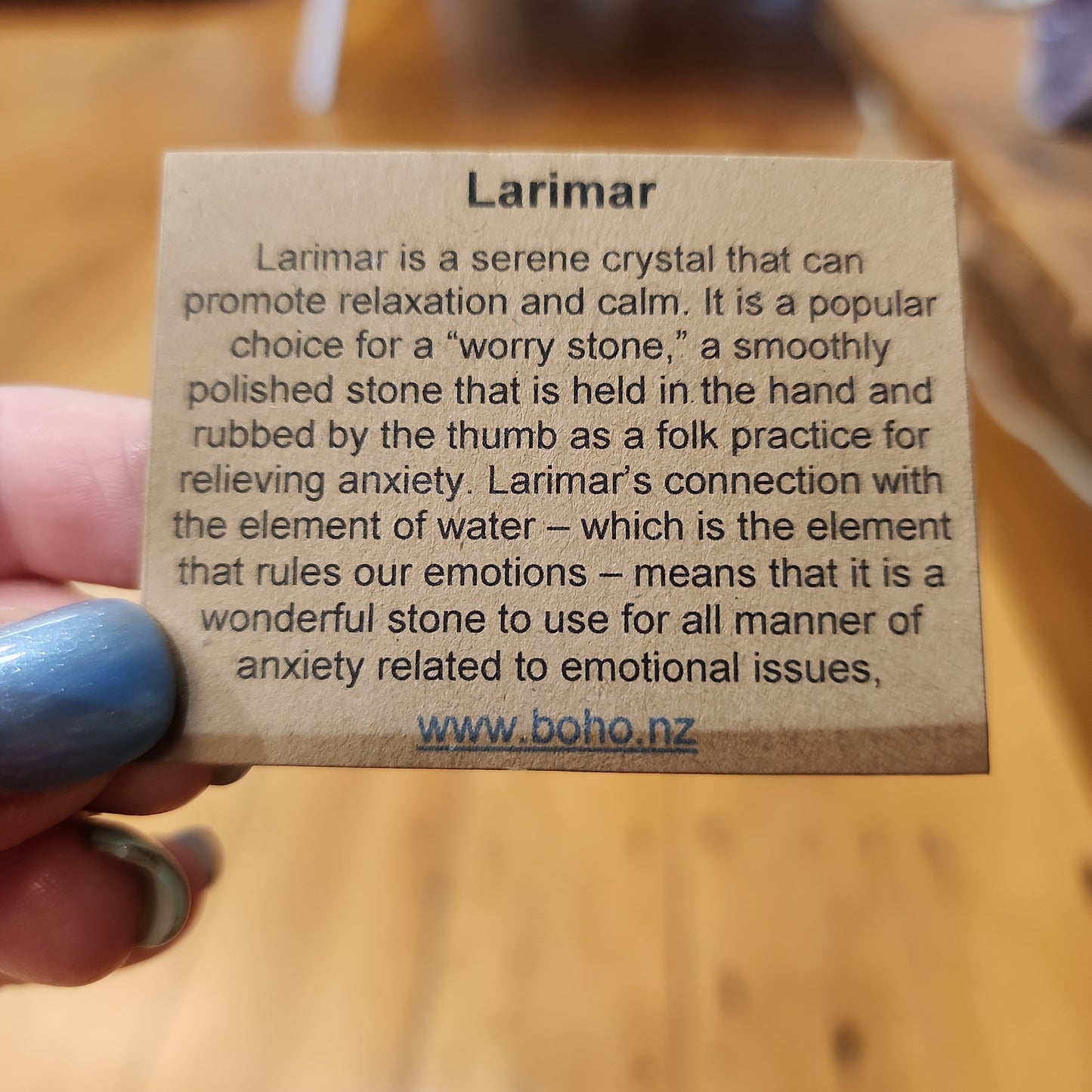 Larimar Tumble