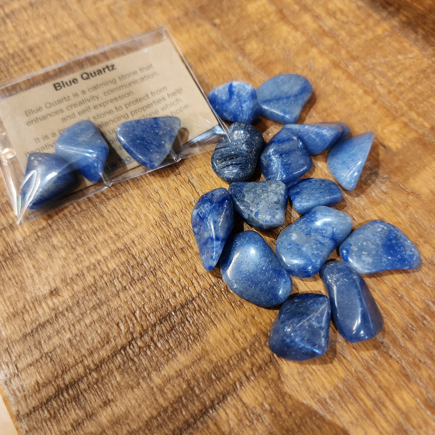 Blue Quartz Bag