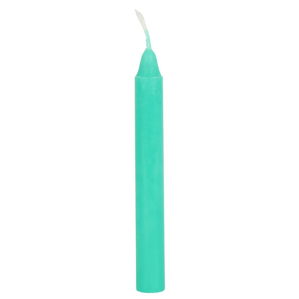 Magic Spell - Green Luck Spell Candle .