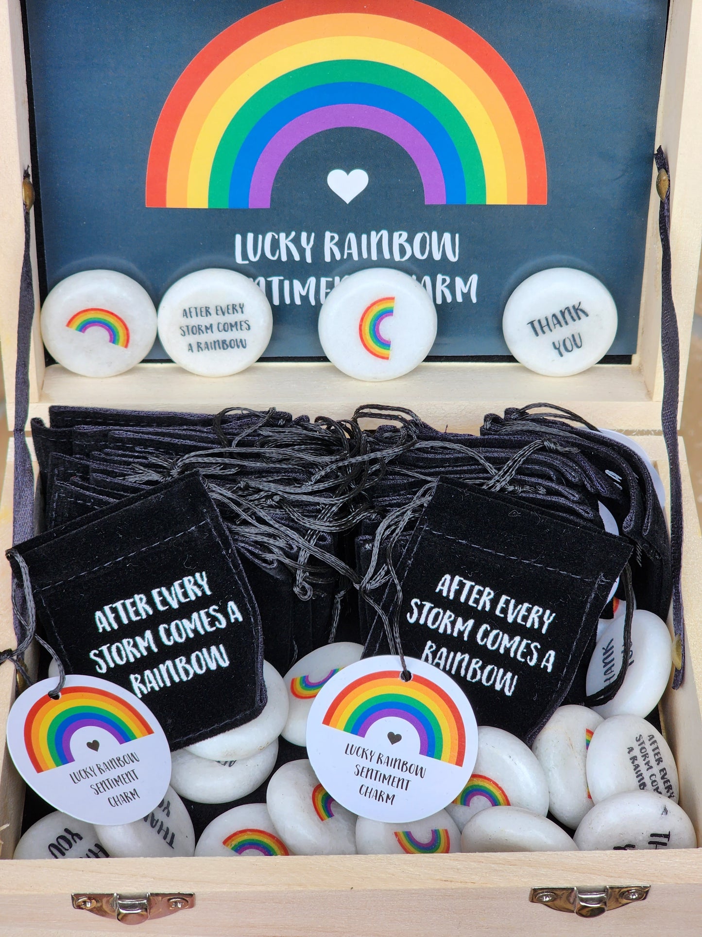 Lucky Charm Rainbow - After Every Storm Comes a Rainbow