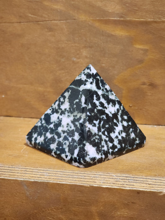 Large Rhodonite Pyramid