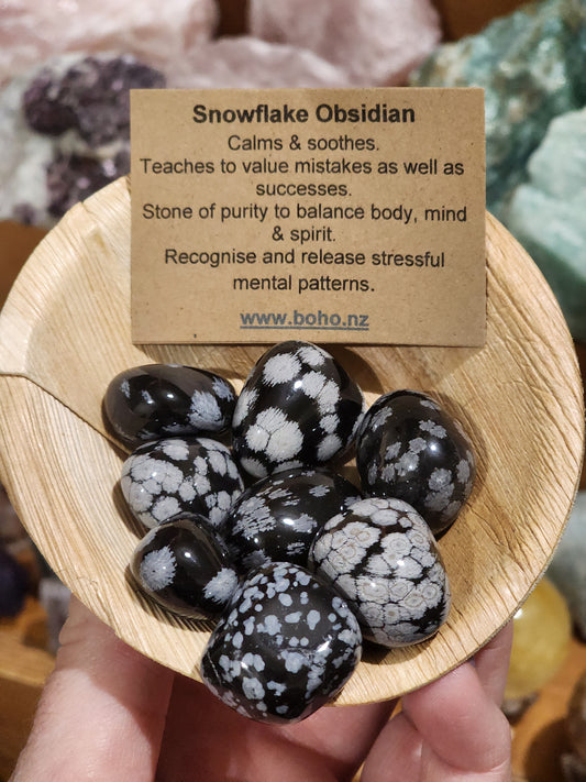 Snowflake Obsidian A Grade