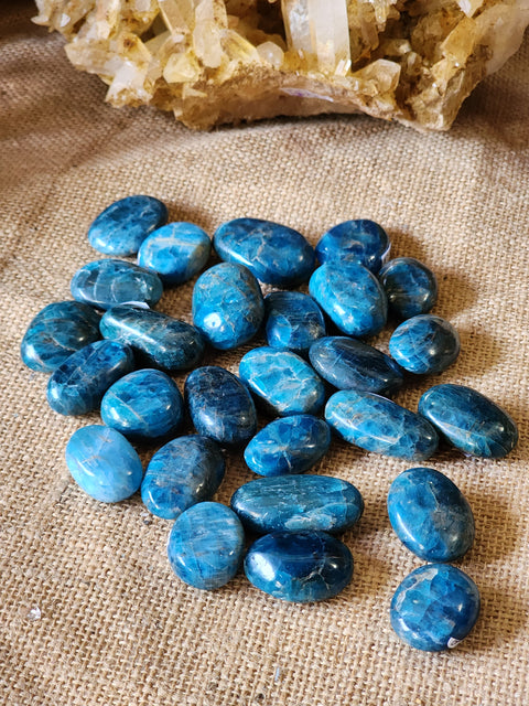 Blue Apatite Tumble