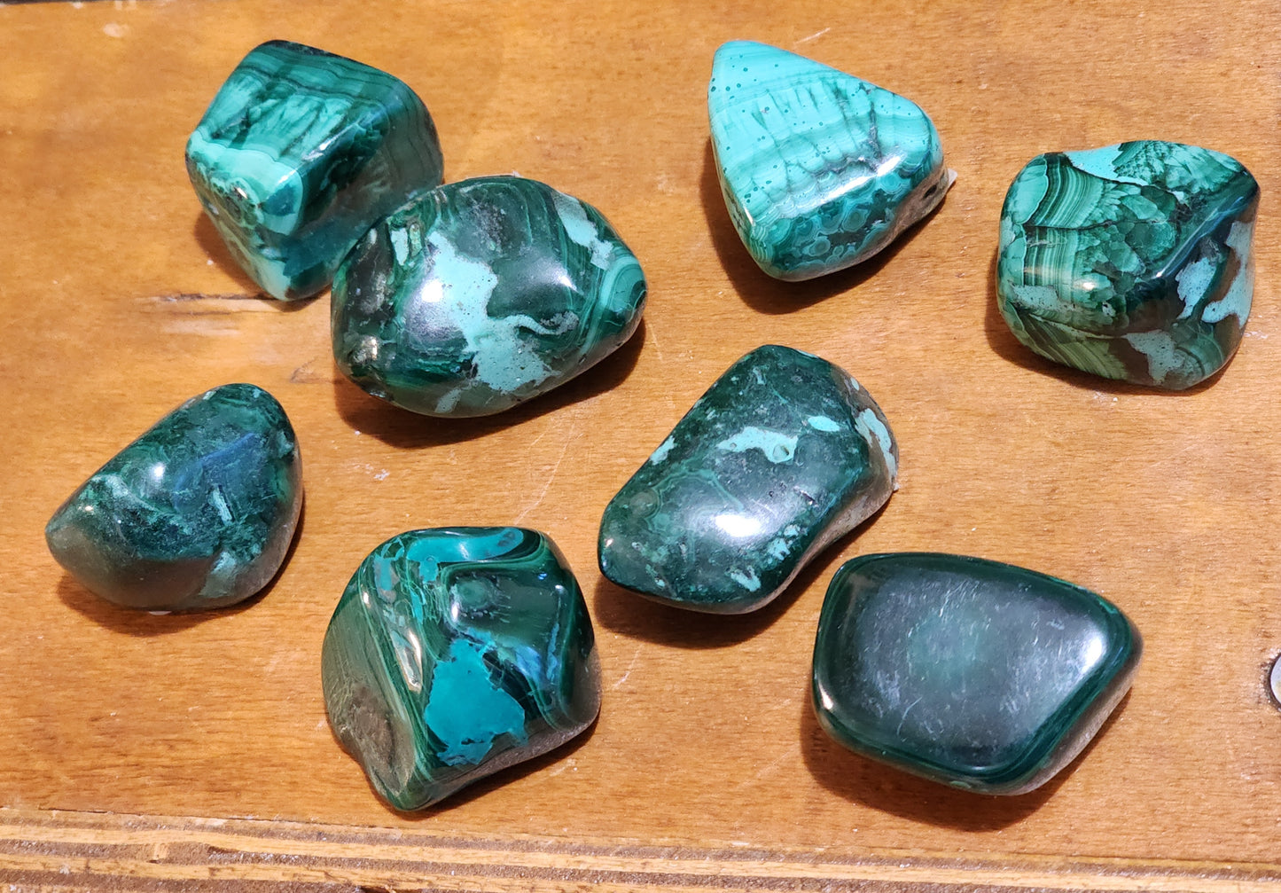 Large Malachite Tumble