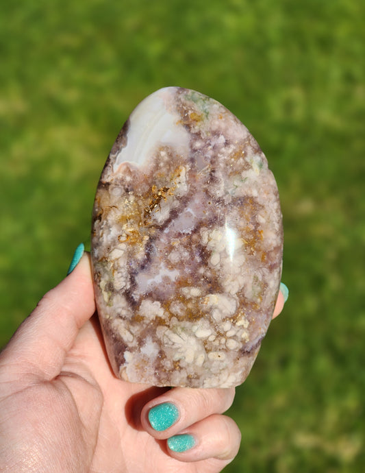 Flower Agate Freeform