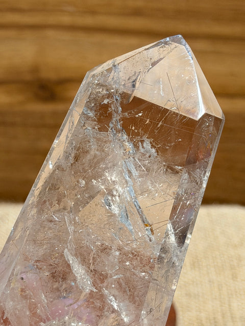 Titanium Rutile Quartz Tower "Ryder”