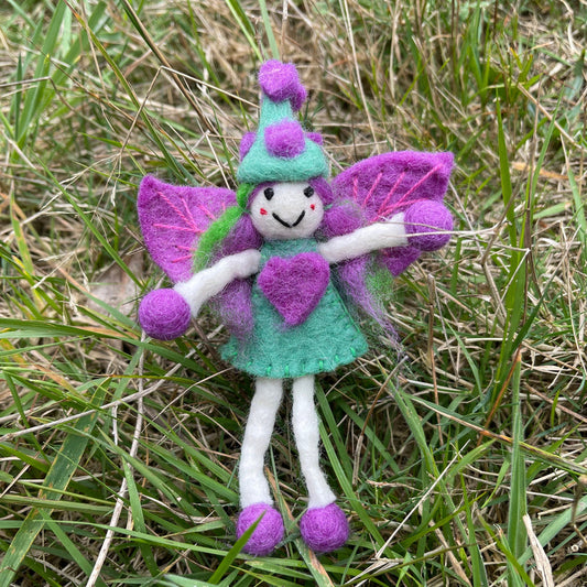Purple Miss Love Fairy Witch