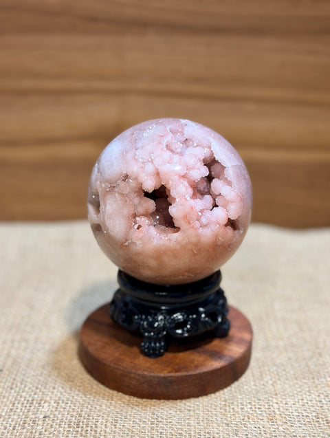 Pink Amethyst Sphere “Delilah”
