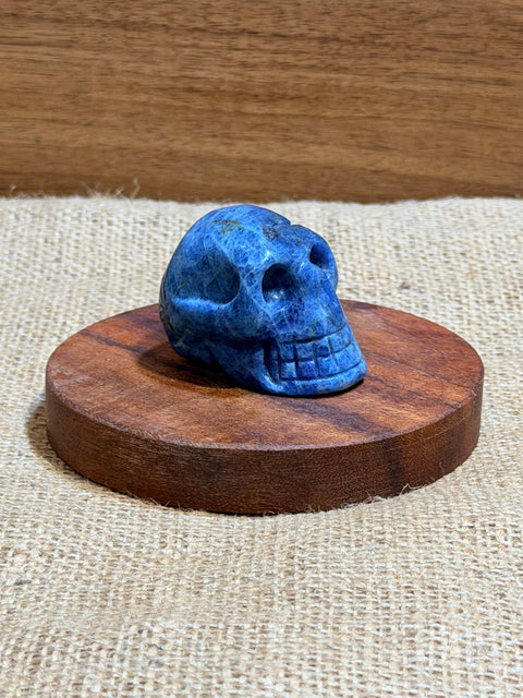 Blue Apatite Skull “Jerry”