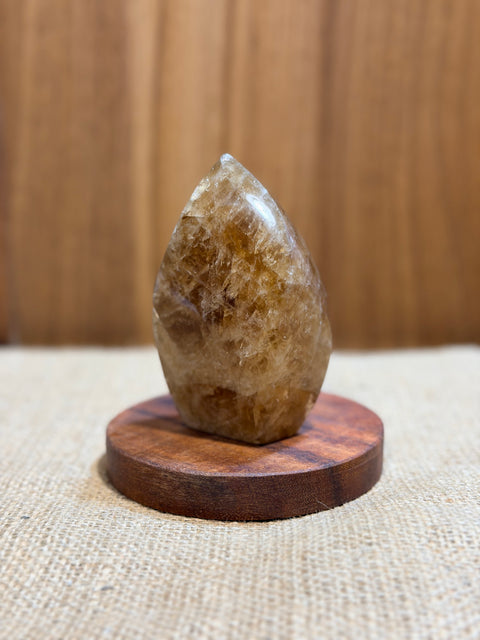 Natural Honey Citrine Flame “Emberly”