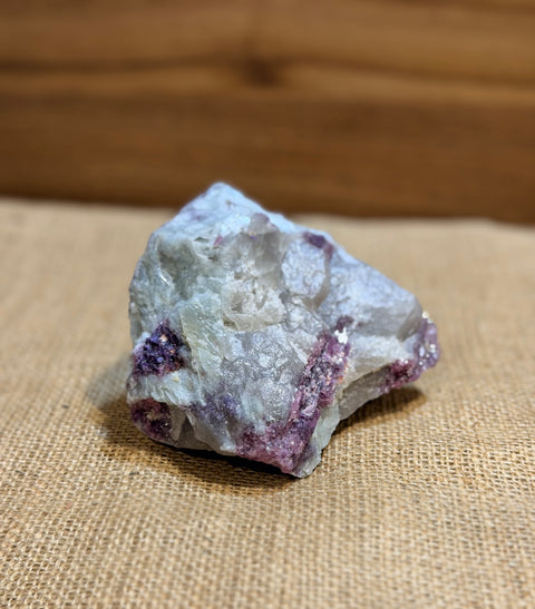 Aquamarine, Lepidolite, Muscovite & Quartz Specimen “Sarah”