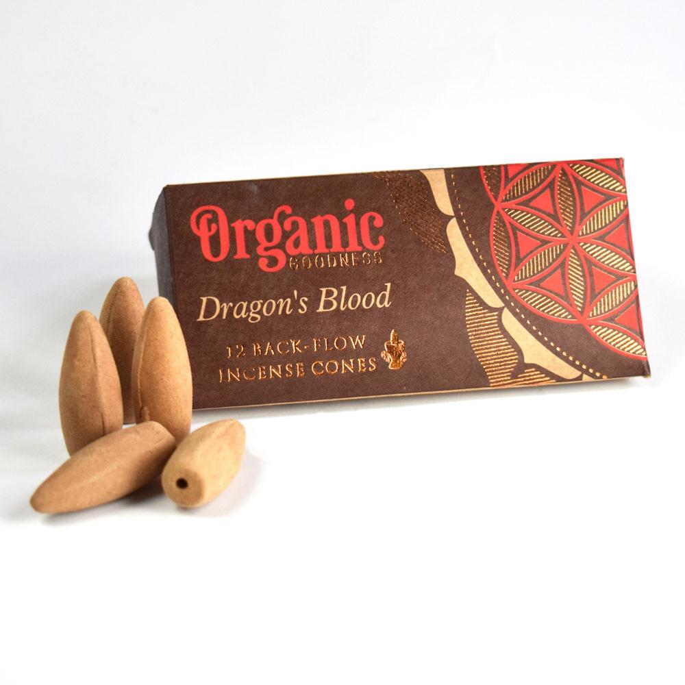 Organic Goodness Dragon's Blood Backflow Cones