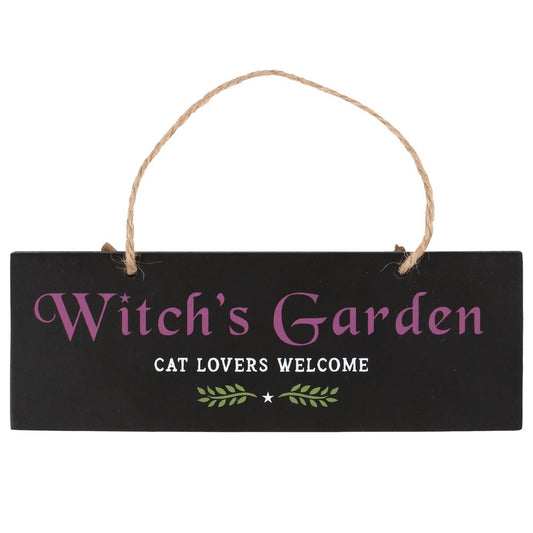 Witches Garden Sign