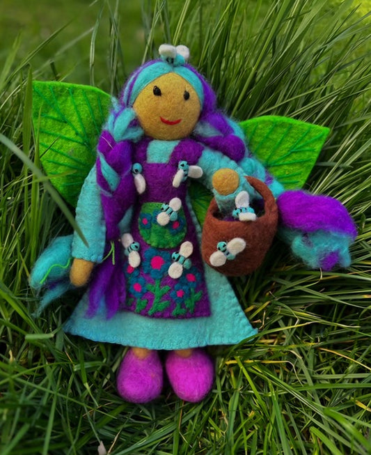Blue Bee Forest Fairy