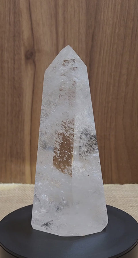 A Grade Clear Quartz Tower "Chase"