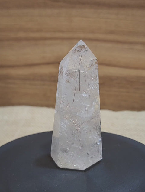 A Grade Copper Rutile Quartz Tower "Hugh"