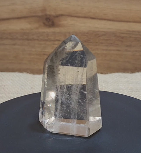 A Grade Smokey Inclusion Quartz Tower "Alfredo"