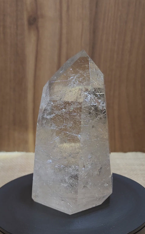 Titanium Rutile Quartz Tower "Tonya"