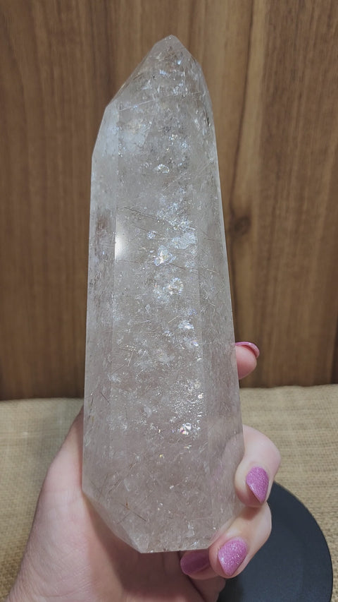 Rutile Quartz Tower "Logan"