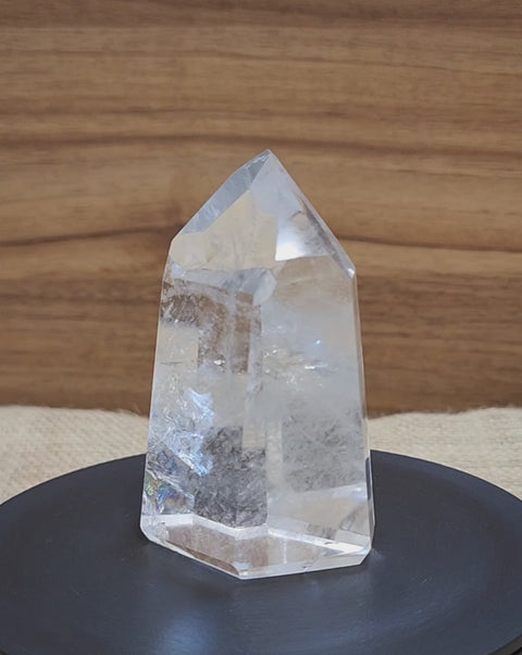 A Grade Clear Quartz Tower "Vance"