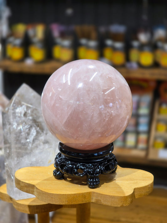 Rose Quartz Sphere