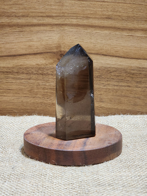 A Grade Smokey Inclusion Quartz Tower "Noemi"