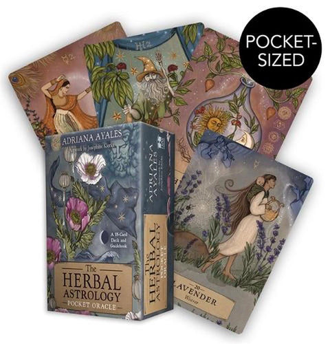 The Herbal Astrology Pocket Oracle Cards