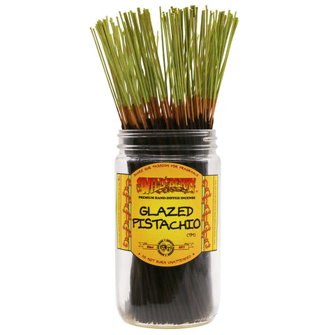 Wild berry Glazed Pistachio 11 inch Incense