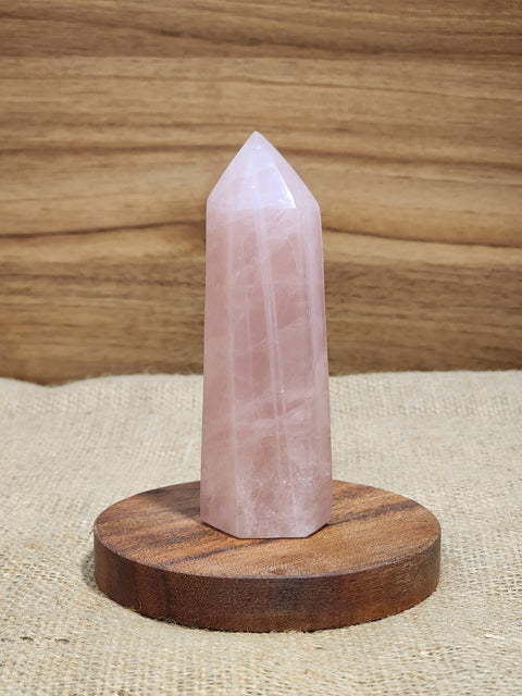 Rose Quartz Point "Kaya"
