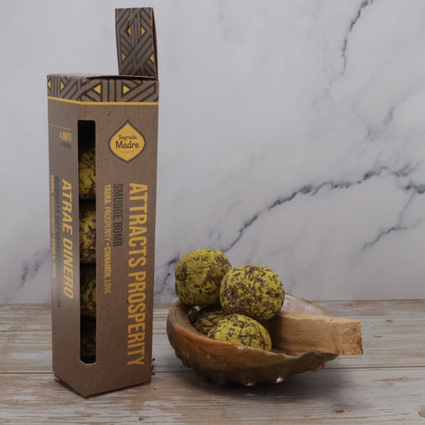 Attracts Prosperity 4pcs Incense Bombs