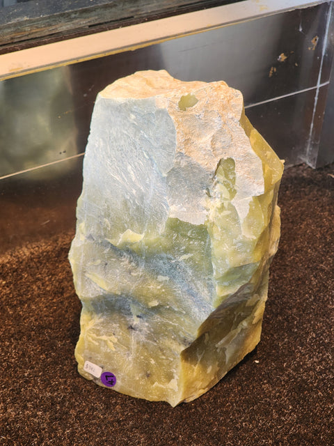 Lemon Quartz Cut Base "Pearl"