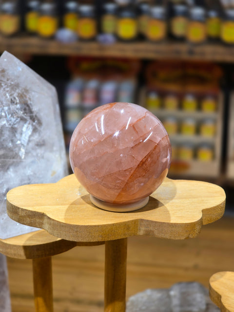 Fire Quartz Sphere