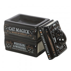 Magick Cat Ceramic Oil Burner
