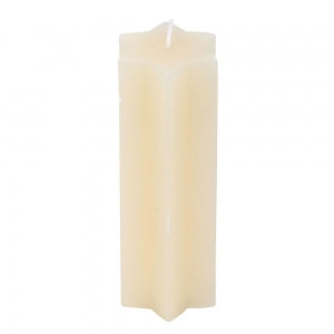 Cream Starry Night Star Shaped Taper Candle
