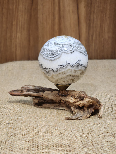 Dendritc Calcite Sphere "Kathleen"