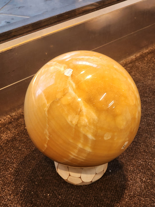 Huge Calcite Sphere