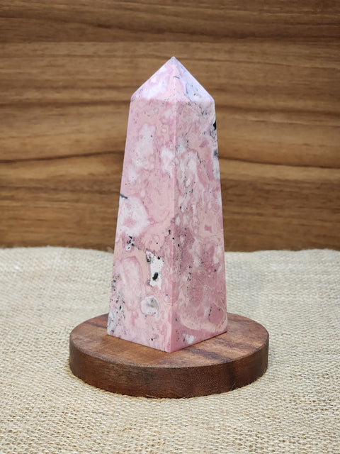 Peruvian Rhodonite Tower "Gia"