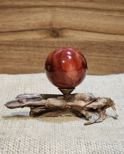 Carnelian Sphere "Bradley"