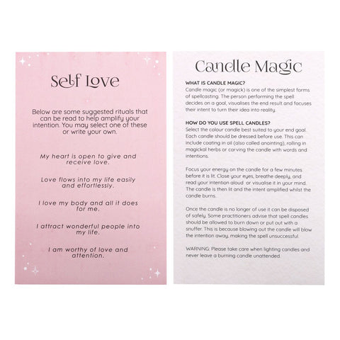 Self Love Spell Candles