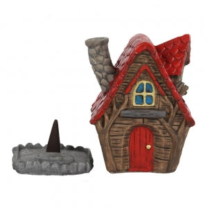 The Willows Incense Cone Burner | Red