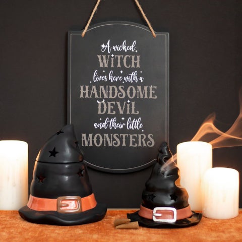 Wicked Witch Incense Cone Burner