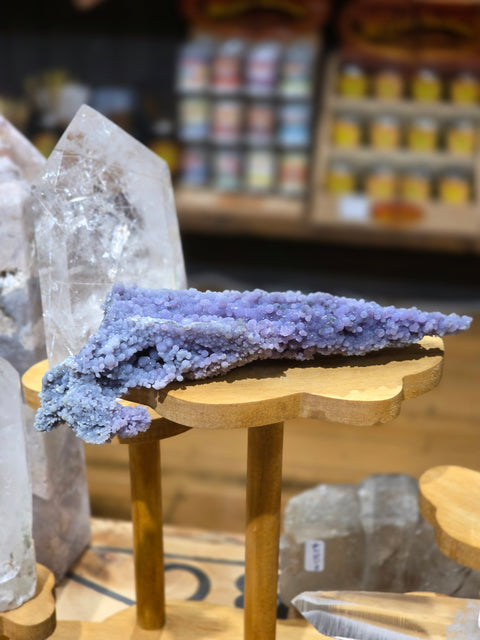 Large Grape Agate "Olive"