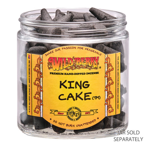 Wild berry King Cake Cone