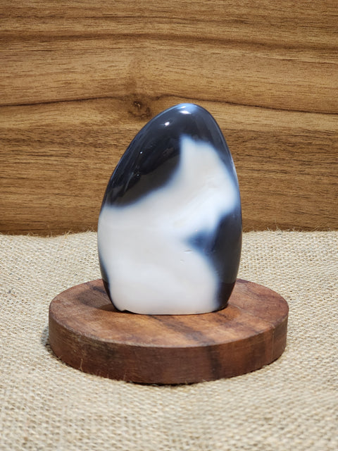 Orca Agate Freeform "Mary"