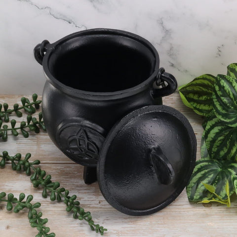 Cast Iron Triquatra Cauldron 13cm x 19cm
