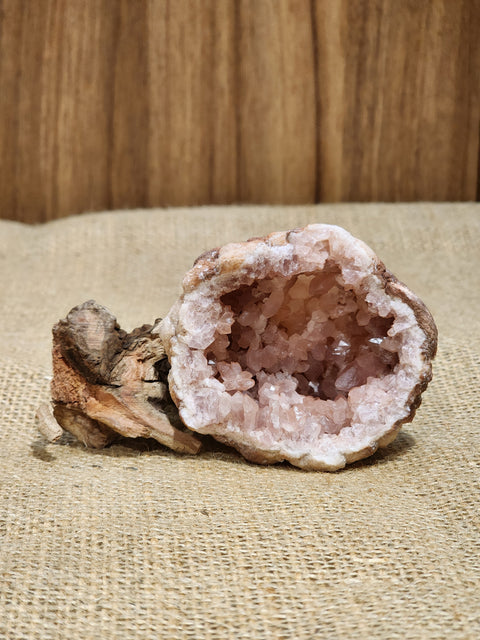 Patagonian Pink Amethyst Geode "George"