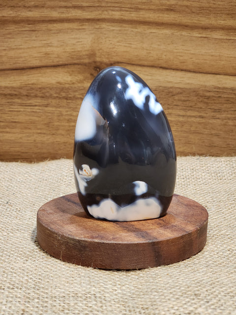 Orca Agate Freeform "Mary"